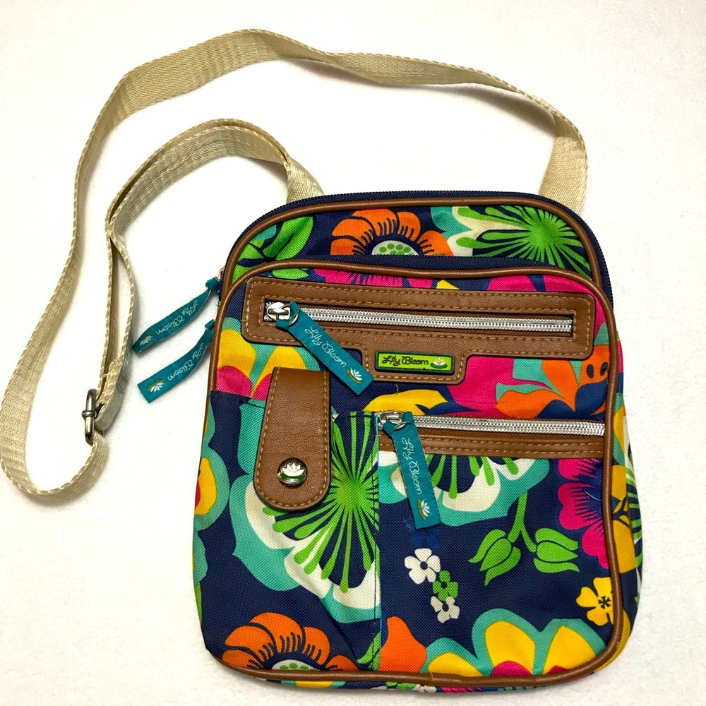 LILY BLOOM - Floral Crossbody Bag